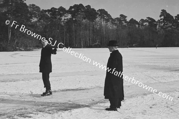 FR.P.J.MORRIS S.J. MCDONALD & NEARY ON ICE SKATING